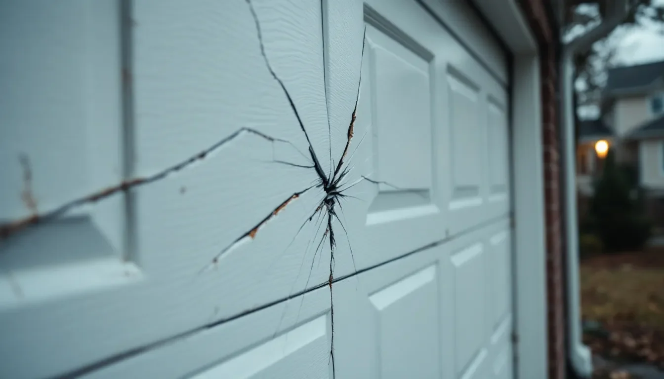 Garage Door Track Alignment in Glendale