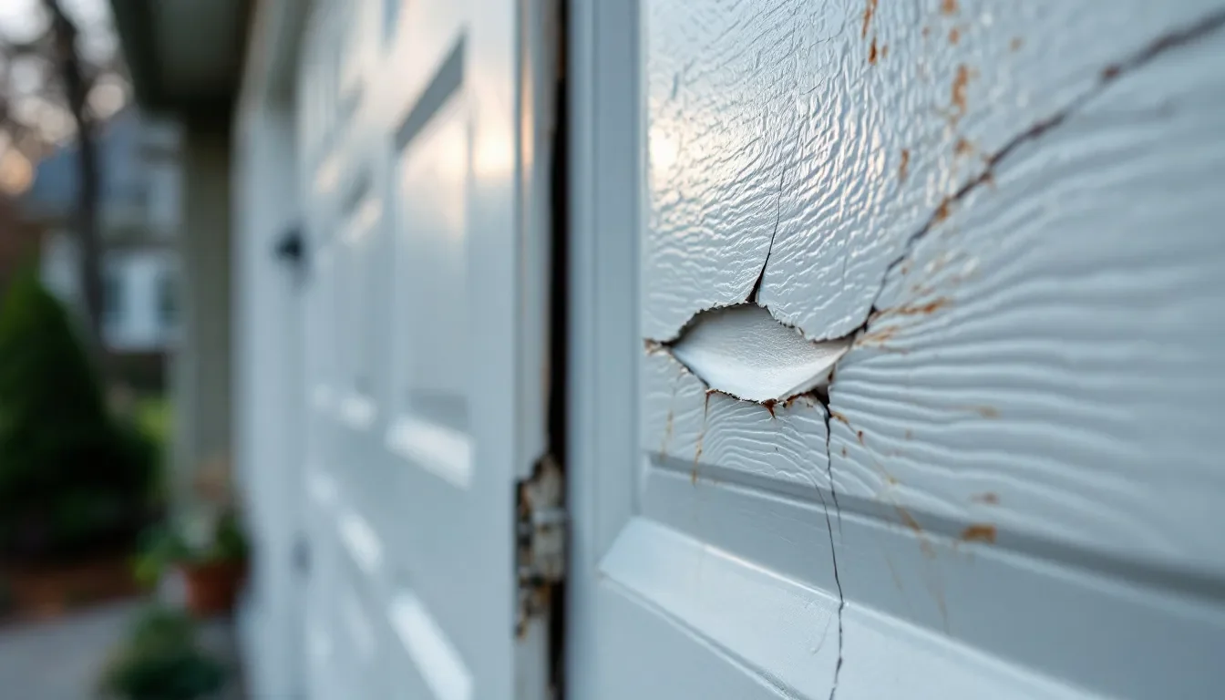 Garage Door Reinforcement Repair in Glendale